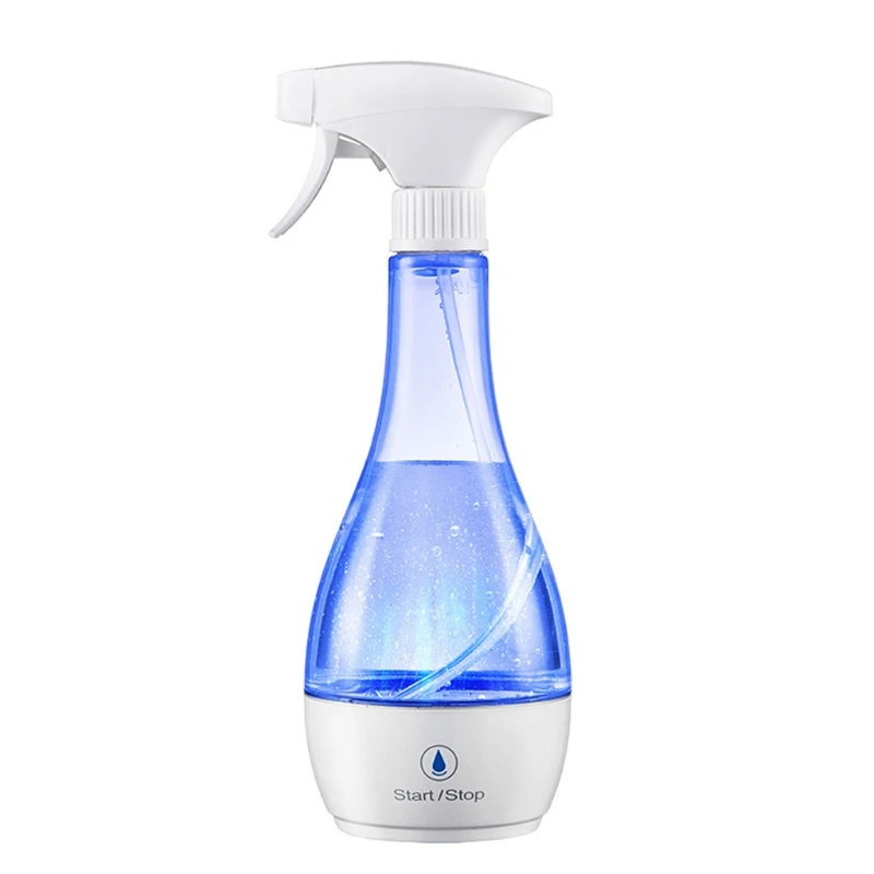 

500ml Electric Hypochlorous Acid Water Generator Portable Disinfection Liquid Manufacturing Machine Spray Bottle Maker