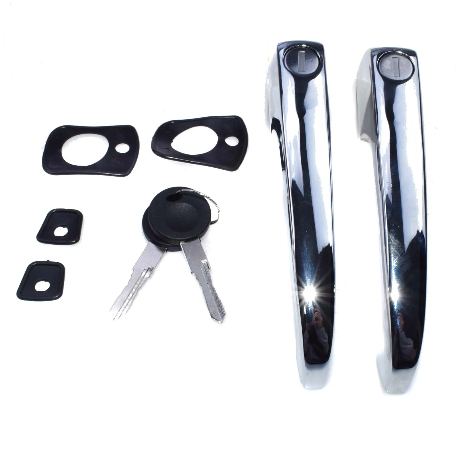 WOLFIGO 2 шт. Передняя Левая Правая внешняя дверная ручка с ключами для автобуса