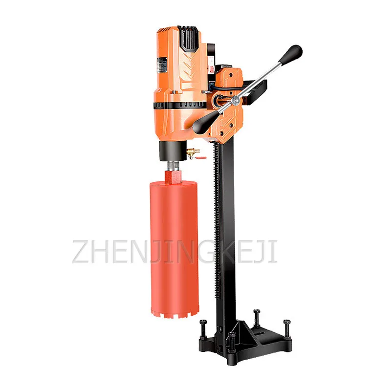 

220V Small Desktop Water Drilling Rig High-Power Air-Conditioning Concrete Engineering Beam Hole Stainless Steel Drilling Engine