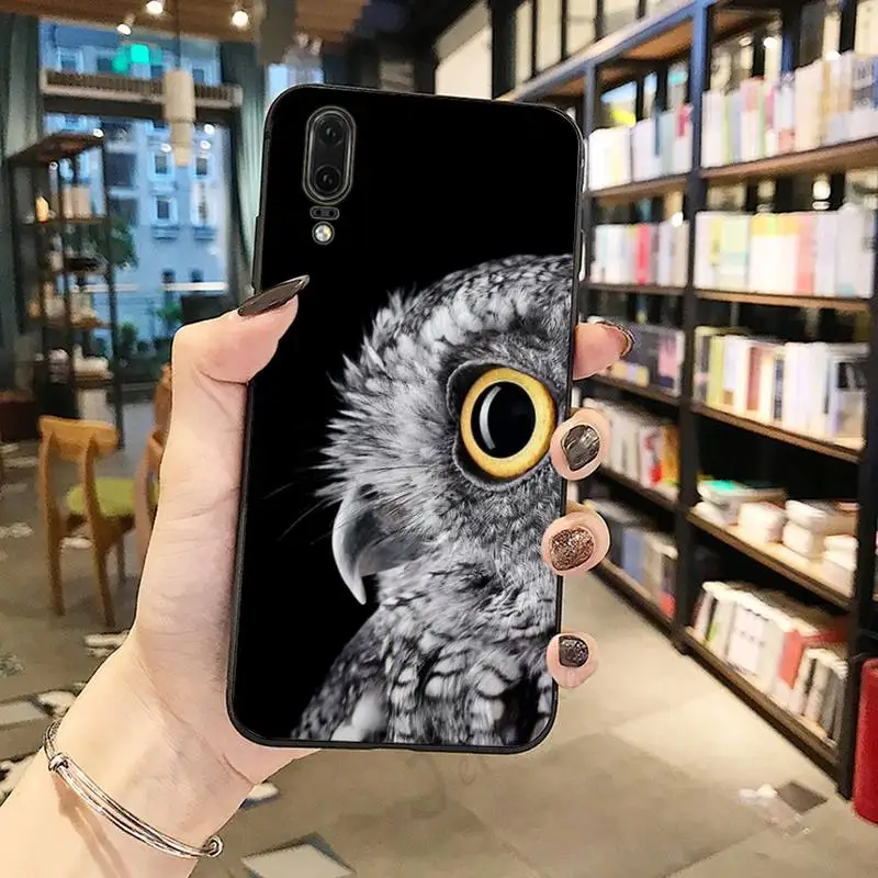 

owl cute animal cartoon luxury design Phone Case funda For Huawei honor Mate P 10 20 30 40 Pro 10i 9 10 20 8 x Lite