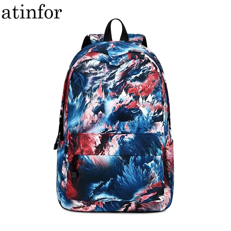 Фото Atinfor брендовый высококачественный модный женский рюкзак с 3D принтом 15 6 дюймовый