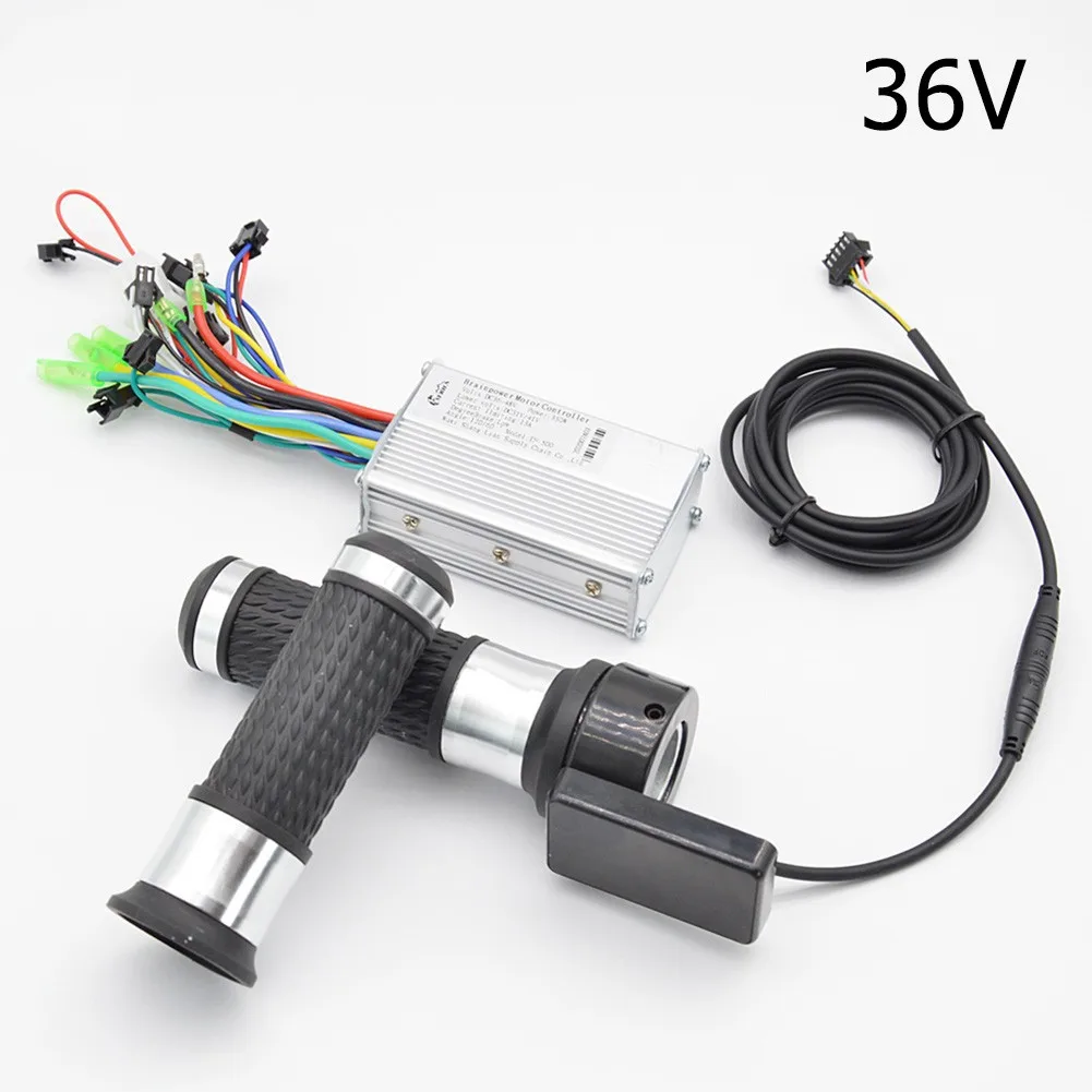 

36V 48V Throttle With LED And Brushless Electric Bicycle Controller E-bike Kit
