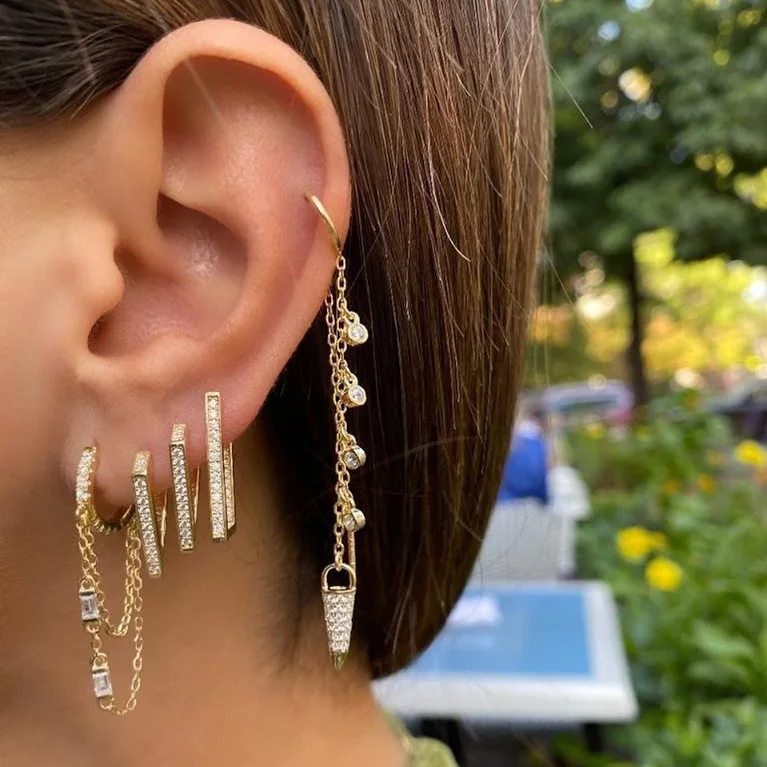 Оптовая тесемочная серьга золотого и серебряного цвета с романтическим кругом из кубического циркония в стиле элегантной моды для женщин - дешевое украшение.