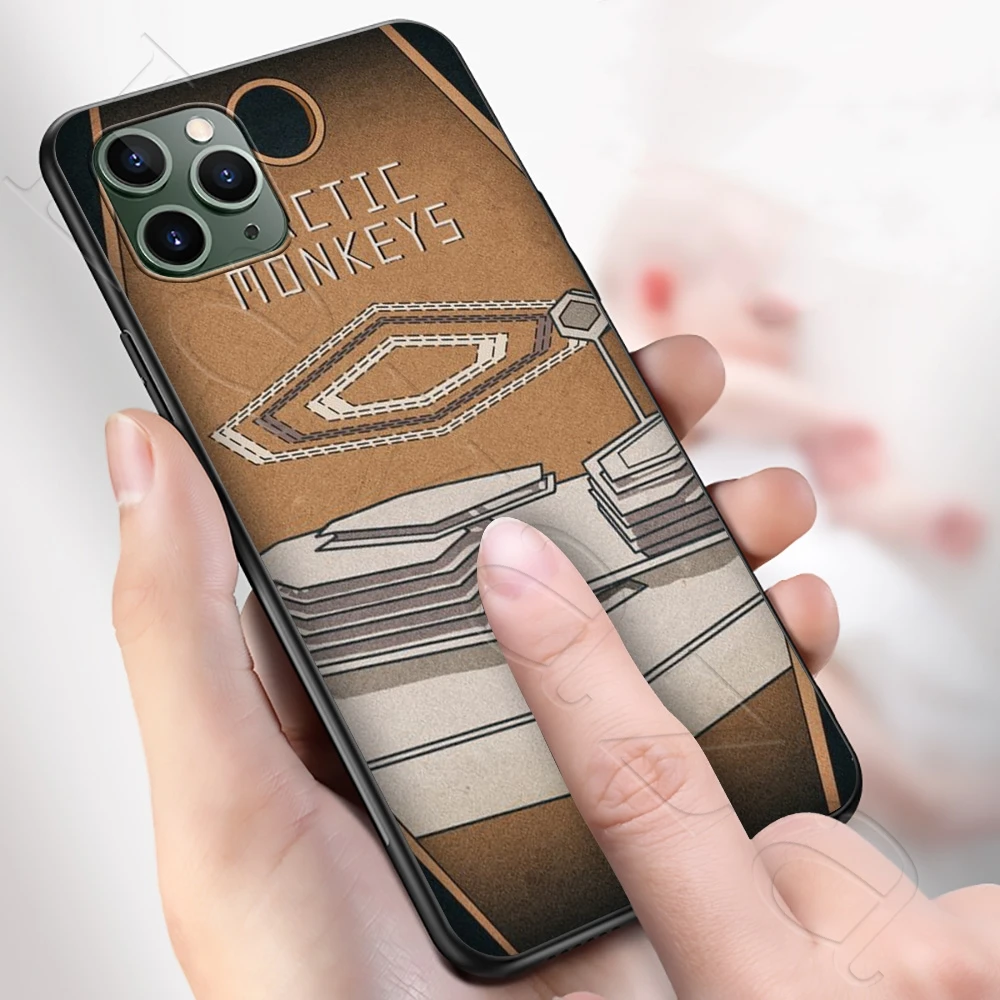 Силиконовый мягкий чехол Lavaza Arctic monkey для iPhone 12 Mini 11 Pro XS Max XR X 8 7 6 6S Plus 5 5S SE |