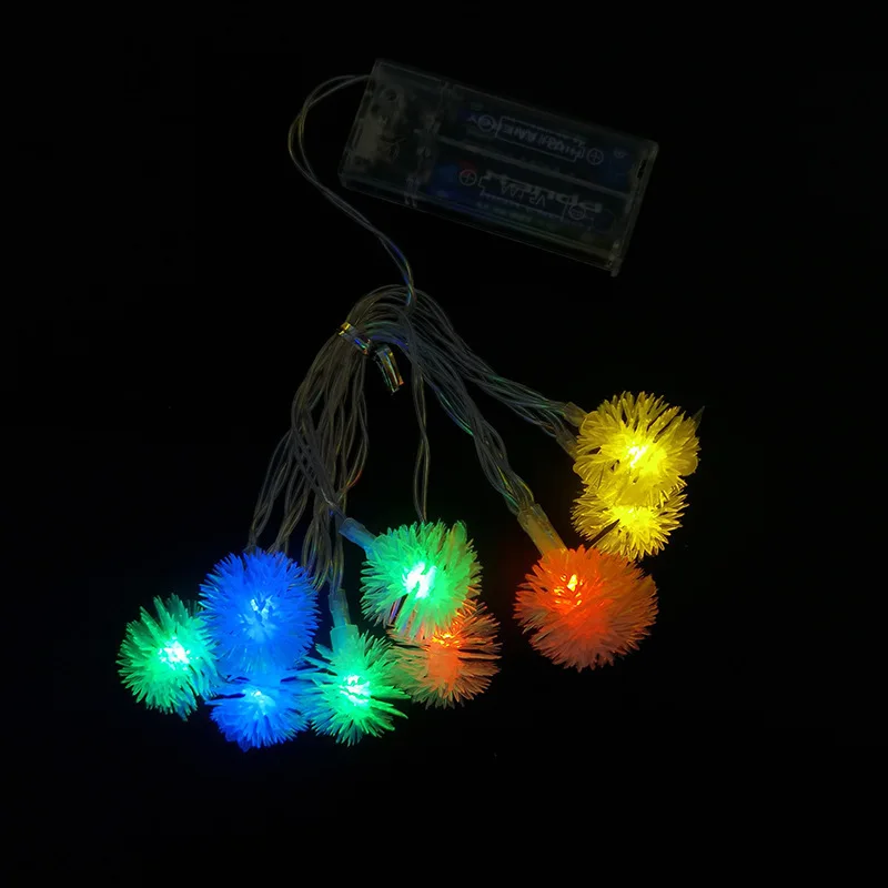 

PheiLa Hairball String Lights Fairy Garland Lamp USB or Battery Operated for Christmas Thanksgiving Indoor Outdoor Decoration