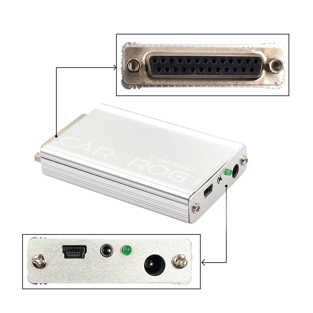 Бесплатный автомобильный адаптер Keygen Carprog V8.21 Интерфейсный интерфейс OBD2 для
