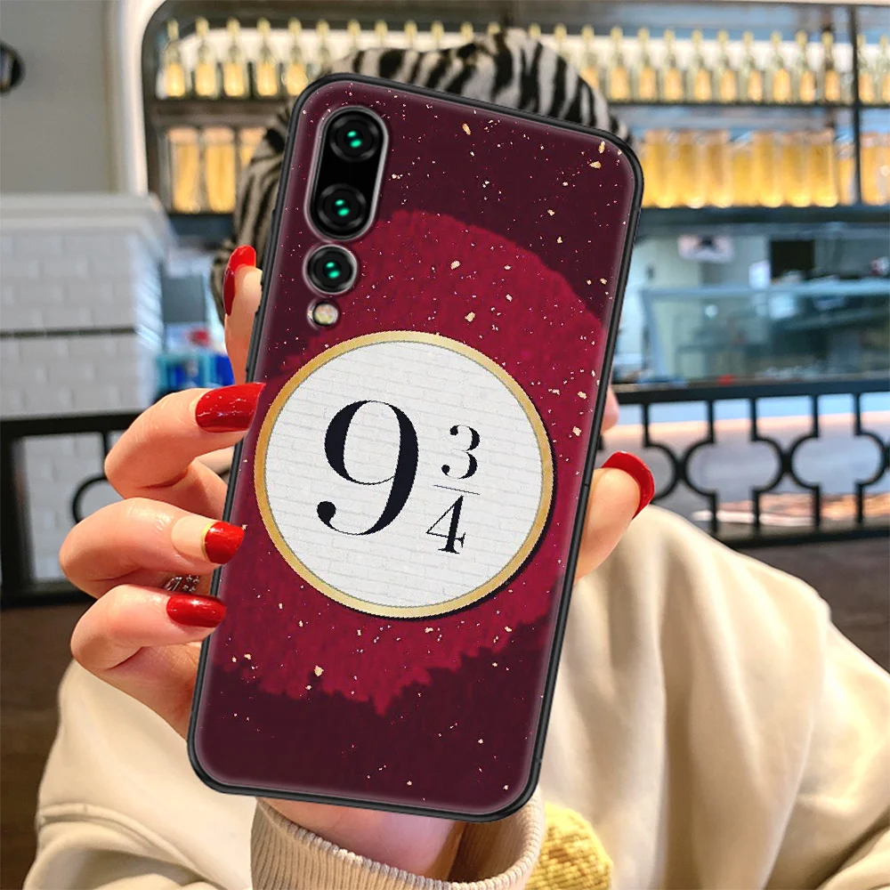 

Potters Harries Phone case For Huawei P Mate P10 P20 P30 P40 10 20 Smart Z Pro Lite 2019 black fashion shell tpu funda pretty