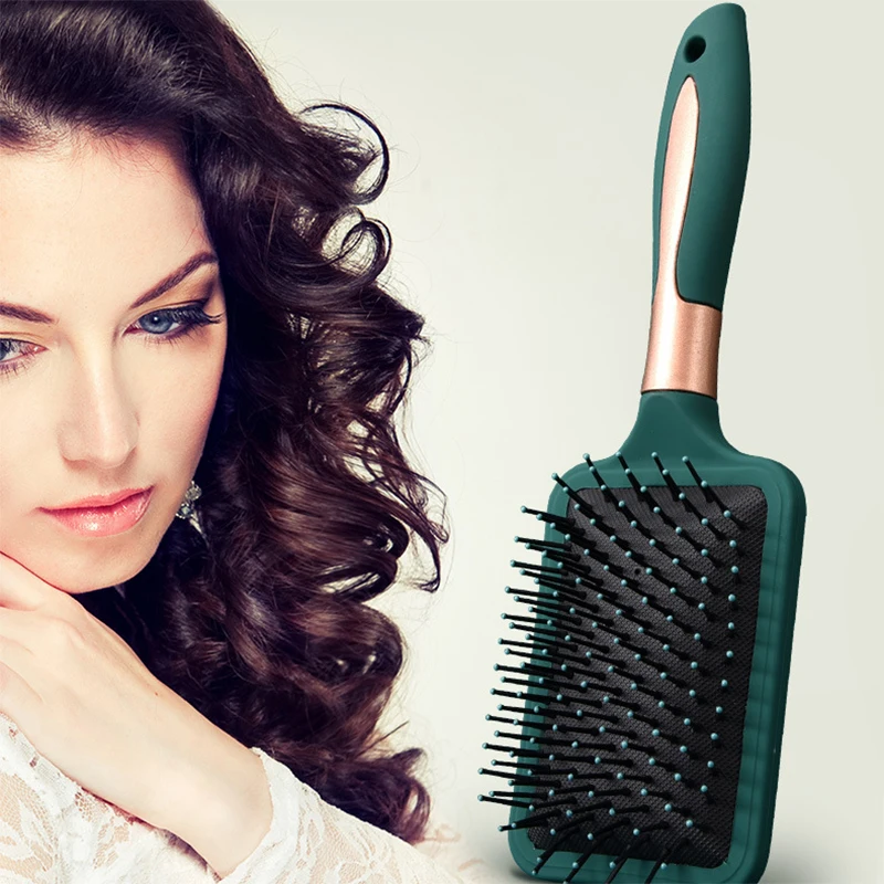 

Hair Brush Comb Shaping Make Hair Smoothing Detangling Brush Relieve Scalp Fatigue For Women Men SK88