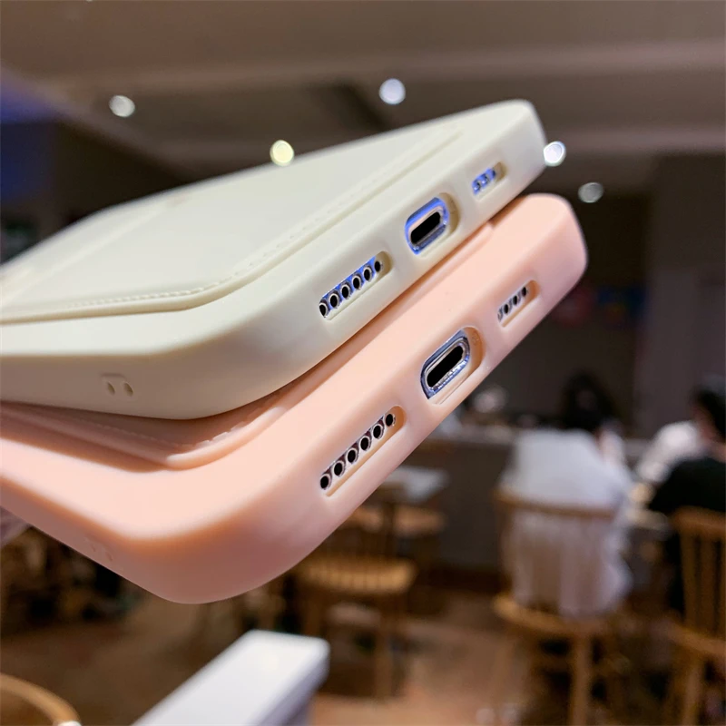 

All-in-one card case mobile phone case for iPhone 11 12 Pro Max MINI SE 2020 X XR XS Max 7 8 Plus anti-drop protective cover