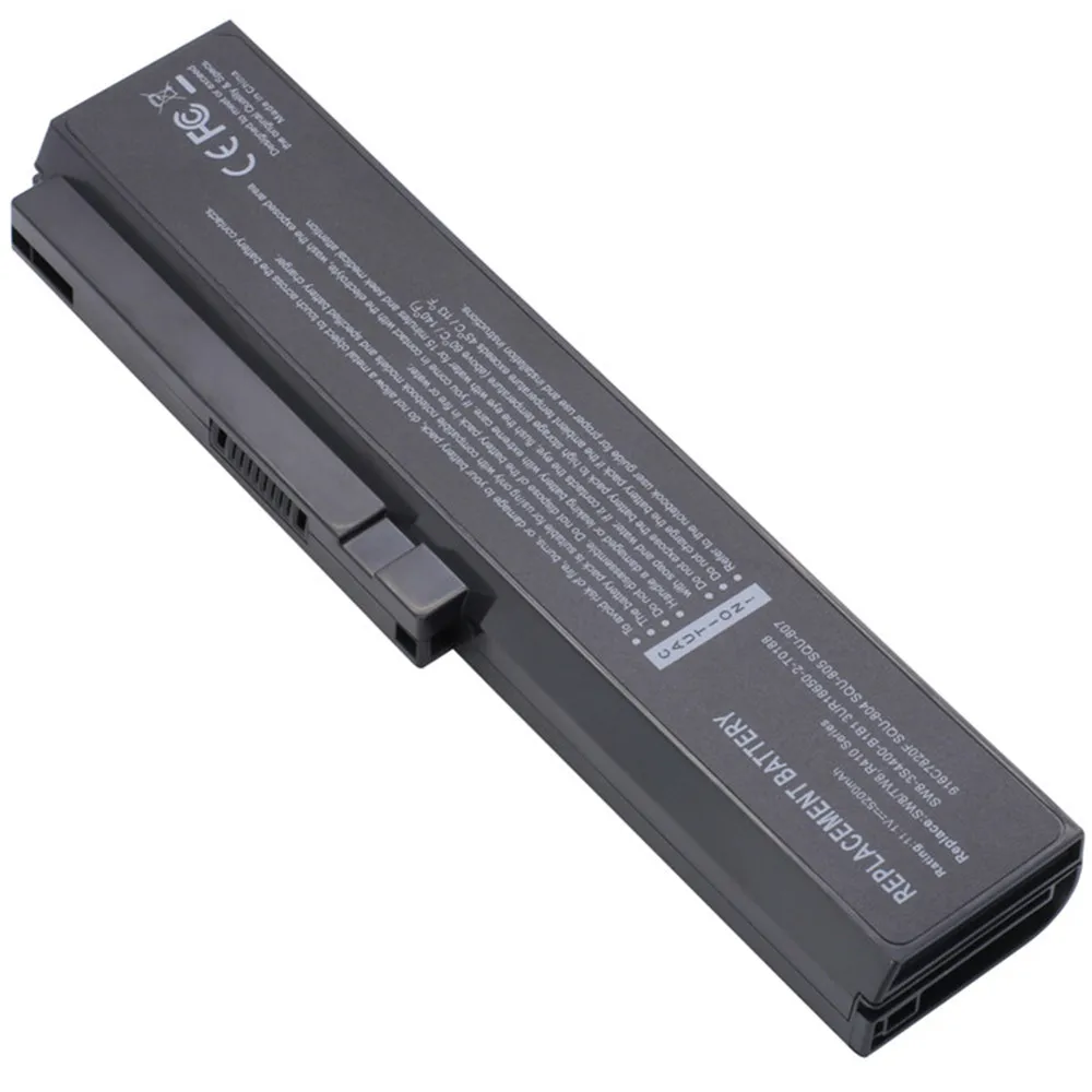 LMDTK Новый 6-ячеечный Аккумулятор для ноутбука LG R410 R480 R490 E210 E310 SERIES SQU-805 SQU-807 SW8-3S4400-B1B1