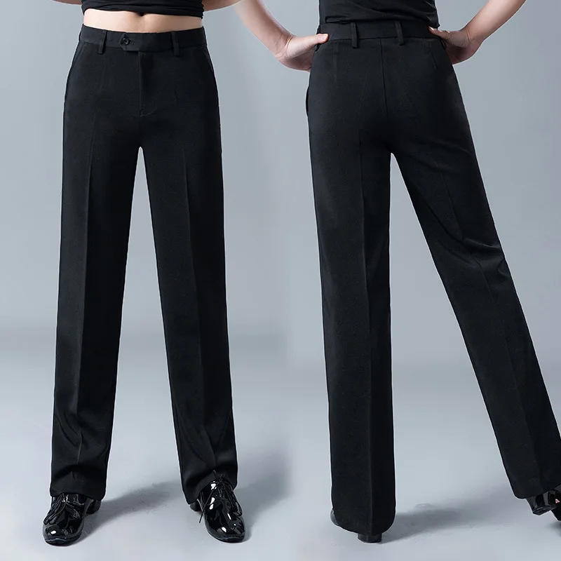 Брюки мужские для латиноамериканских танцев профессиональные современные брюки