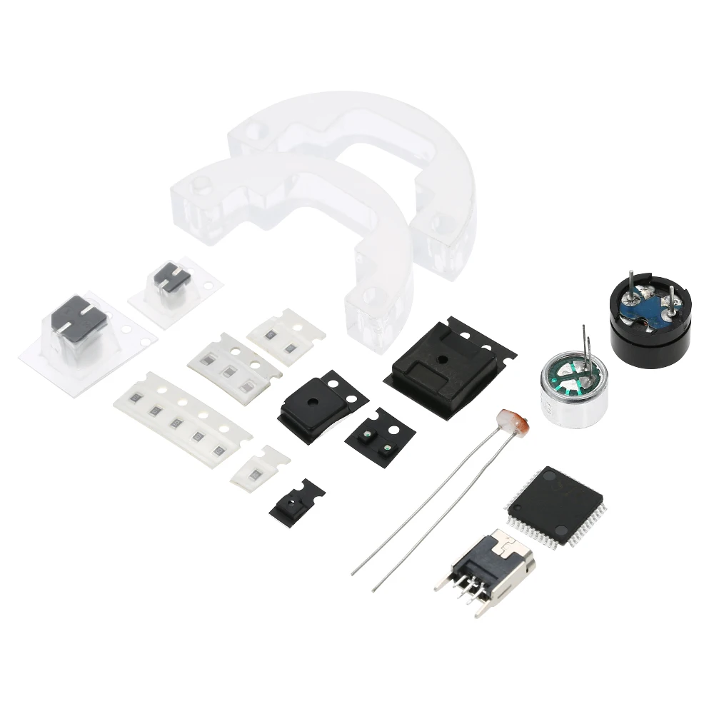 Часы DS3231 с высокой точностью DIY Цифровая точечная матрица светодиодный Будильник