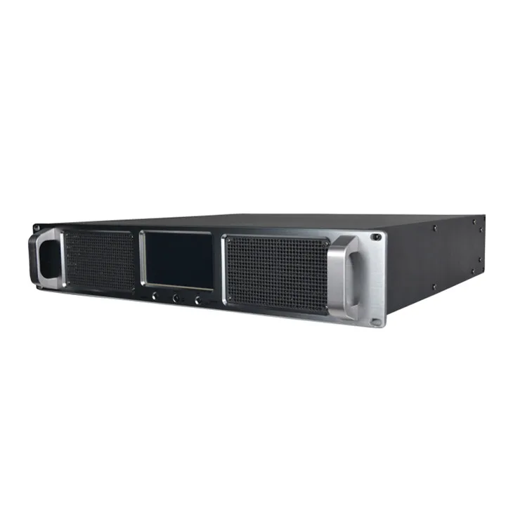 

QYC KE1600S Touch screen and DSP function sound power amplifier audio
