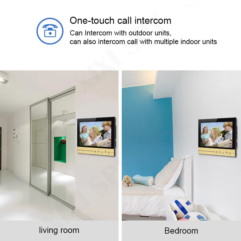 Домофон с дверным звонком видеодомофон для частного дома домашний видеозвонок