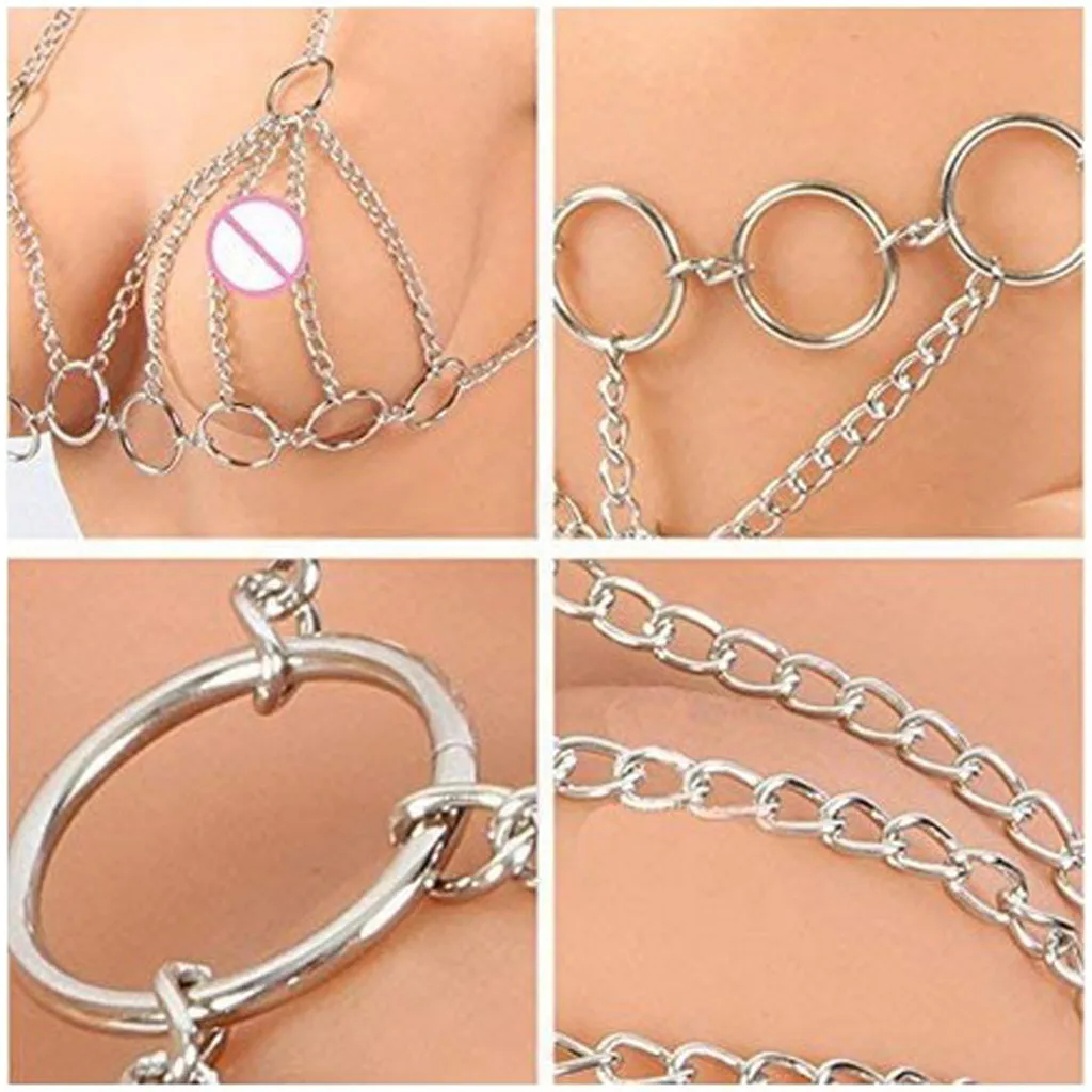 Сексуальные товары женское нижнее белье с металлической цепочкой сексуальный