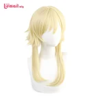 Парик L-email для косплея геншина Impact Ying, парики для косплея путешественника Конга, блонд, парики с плетеными волосами, термостойкие синтетические волосы