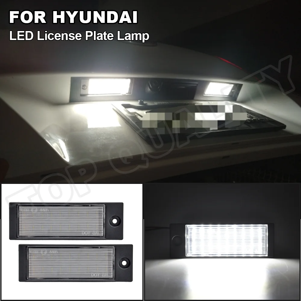 

For Kia Forte Sedan 2019 2020 Hyundai IX35 Hyundai Tuscon 2015-2018 92501-D3000 92501-D3100 LED Number License Plate Light Lamps