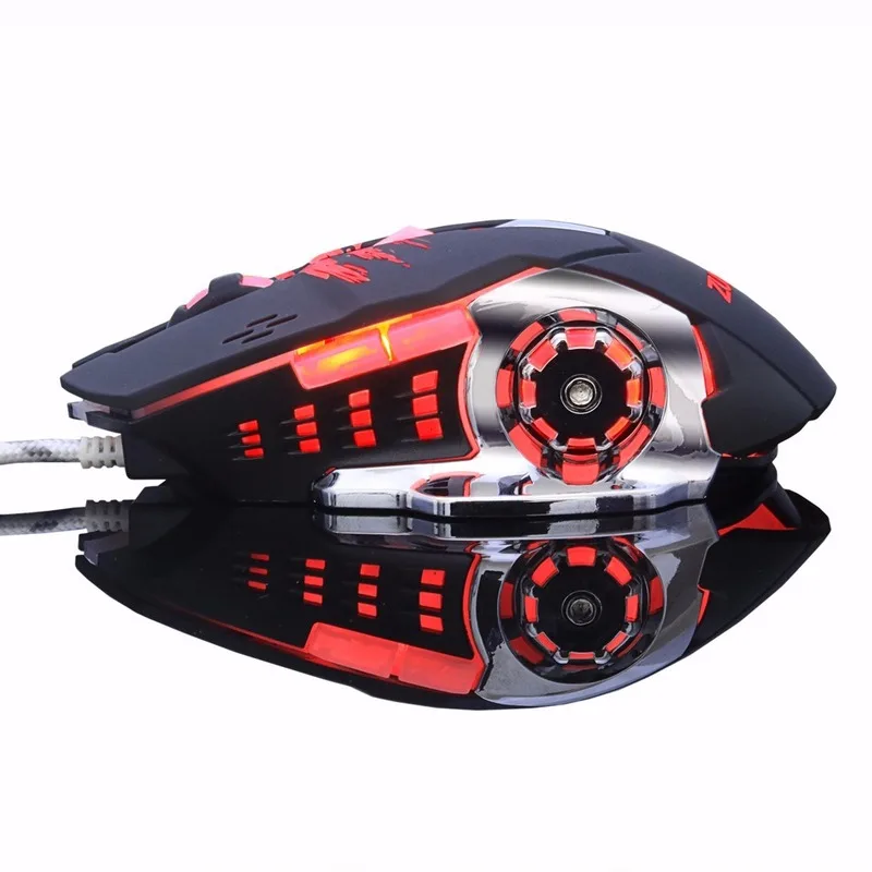 

Professional gamer Gaming Mouse 8D 3200DPI Adjustable Wired Optical LED Computer Mice USB Cable Mouse for laptop PC