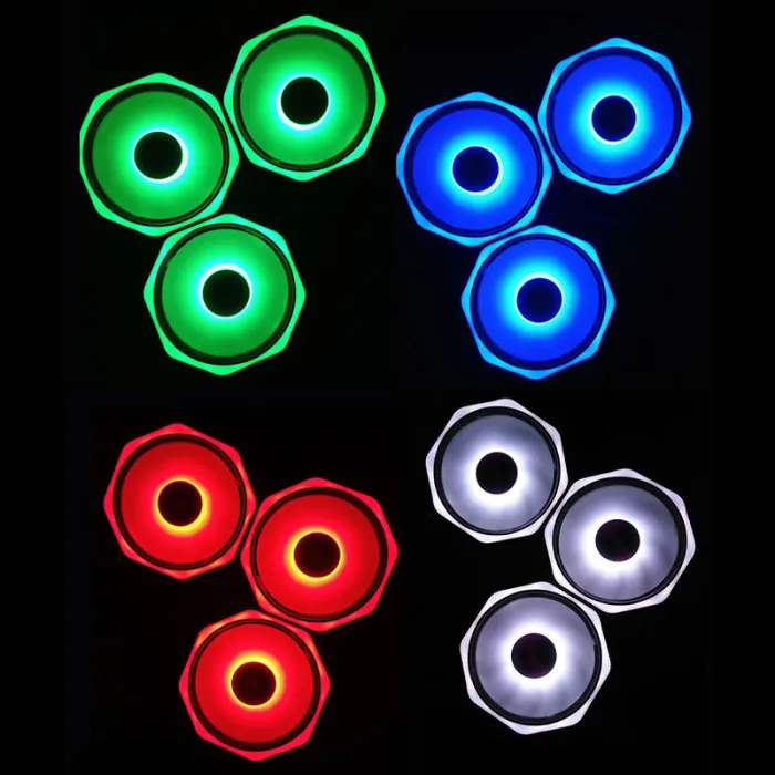 120 мм охлаждающий вентилятор RGB ПК охлаждающий вентилятор для компьютера ноутбук Бесшумная игровая подставка VDX99