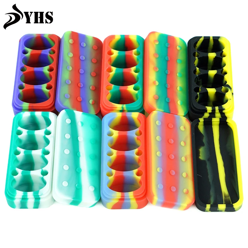 1 шт. силиконовые банки контейнер для воска силиконовый и масла сигареты|silicone