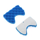 Комплект голубых губчатых фильтров Hepa, 1 комплект для Samsung DJ97-01040C SC43, SC44, SC45, SC47, запчасти для робота-пылесоса, аксессуары