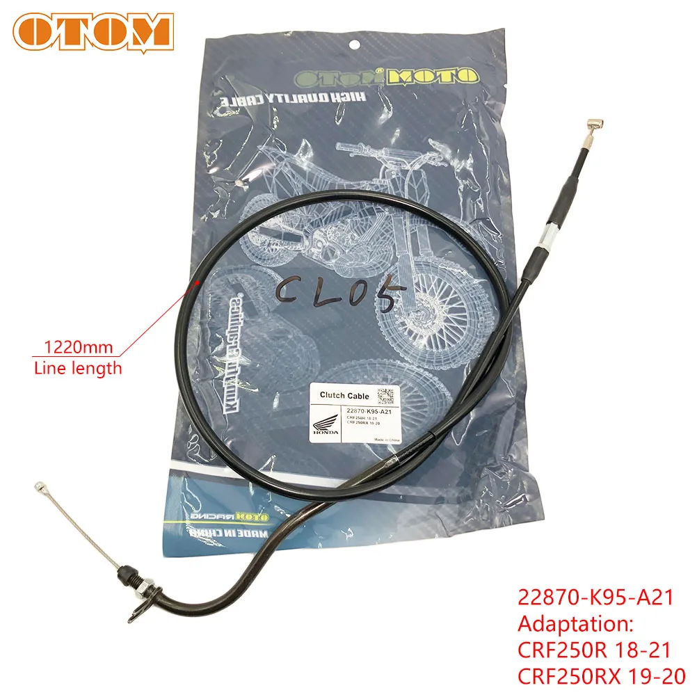 

OTOM трос сцепления для мотокросса, провод для HONDA CRF250R CRF250RX 2004-2021, замена OEM для питбайка