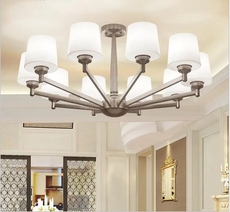 Простой современный минималистичный потолочный светильник в европейском стиле