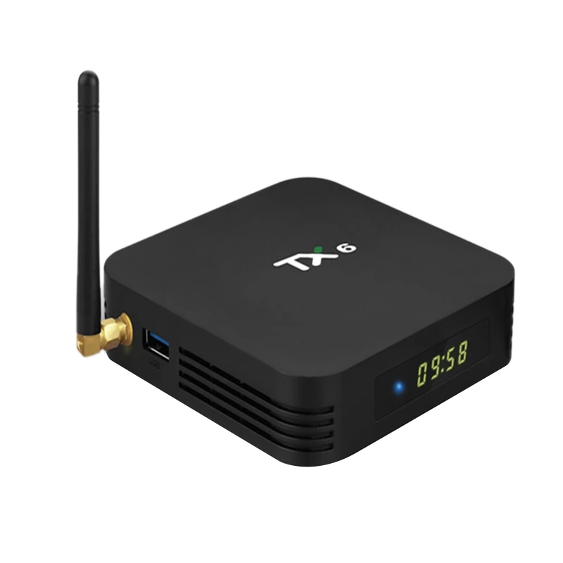 ТВ-приставка TX6 Android 9 0 4 + 32G Wifi четырехъядерный 2 4G/5G Dual WiFi USB 3 BT 1 4K телеприставка