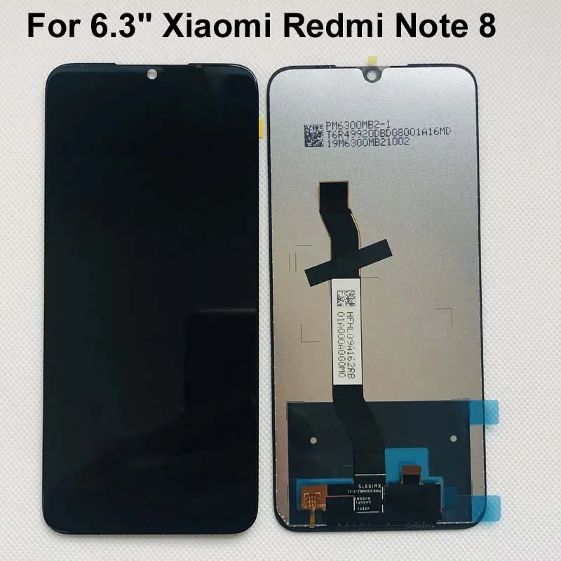 AAA тестовый Оригинальный ЖК дисплей для Xiaomi Redmi Note 8 Замена экрана Note8 сенсорный