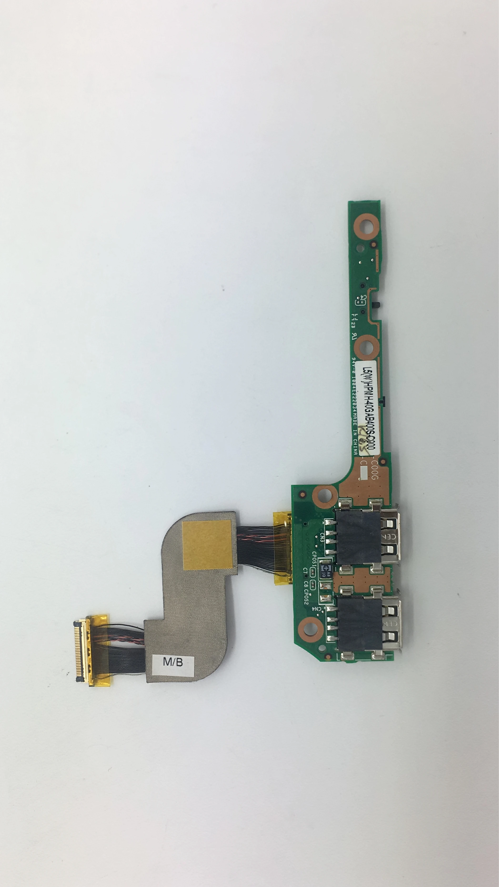 Original For HP Laptop Two USB switch power board Pavilion DM3 notebook HPMH 580700-001
