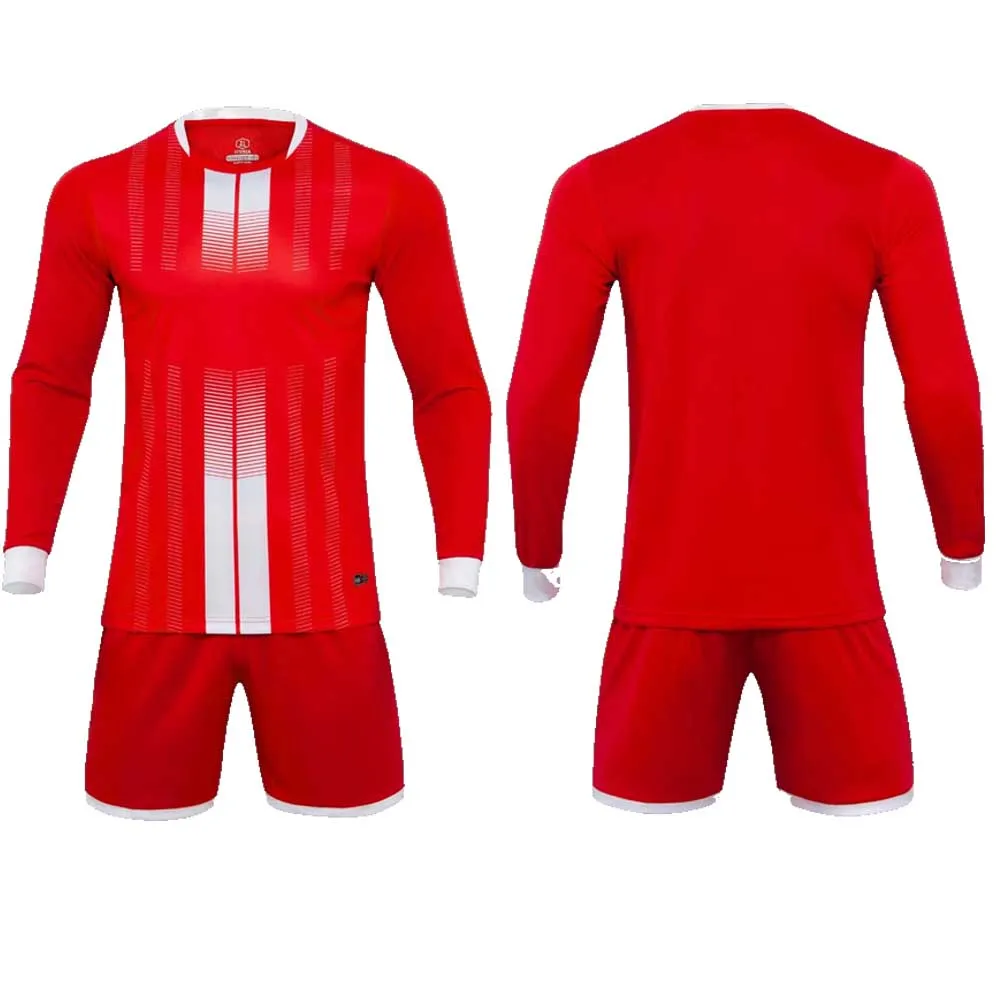 Новый Комплект футболок с цифровой печатью для мужчин и детей футбольный