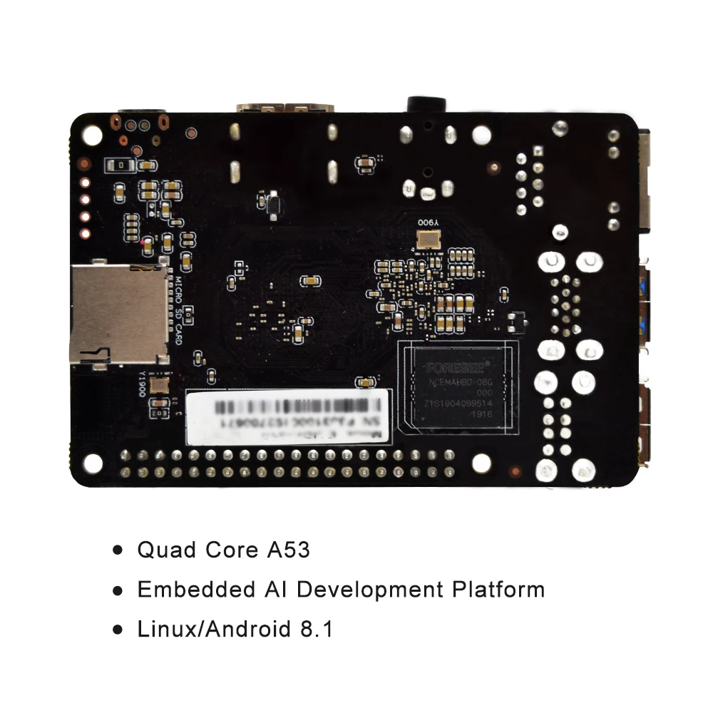 EAID 310 встроенный AI разработка Встроенный ARM макетная плата Linux/Android совместимый