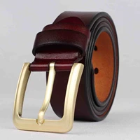 140 150 160cm plus size big belts for women men luxury brand designer gold alloy pin buckle cow genuine leather waist strap belt