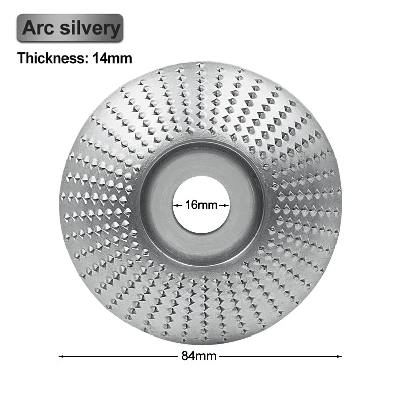 

Wood Angle Grinding Wheel Sanding Carving Rotary Tool Abrasive Disc For Angle Grinder Tungsten Carbide 84mm