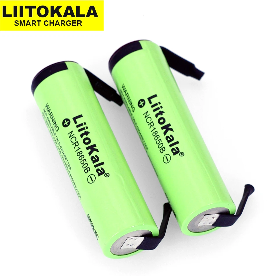 Аккумулятор Liitokala NCR18650B перезаряжаемый литиевый аккумулятор 3 7 в 3400 мАч +
