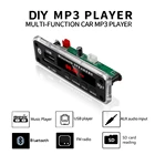 Автомобильный Bluetooth MP3 WMA FM AUX декодер, 12 В постоянного тока, плата, аудио модуль, TF SD карта, USB радио, автомобильный MP3 динамик, аксессуары
