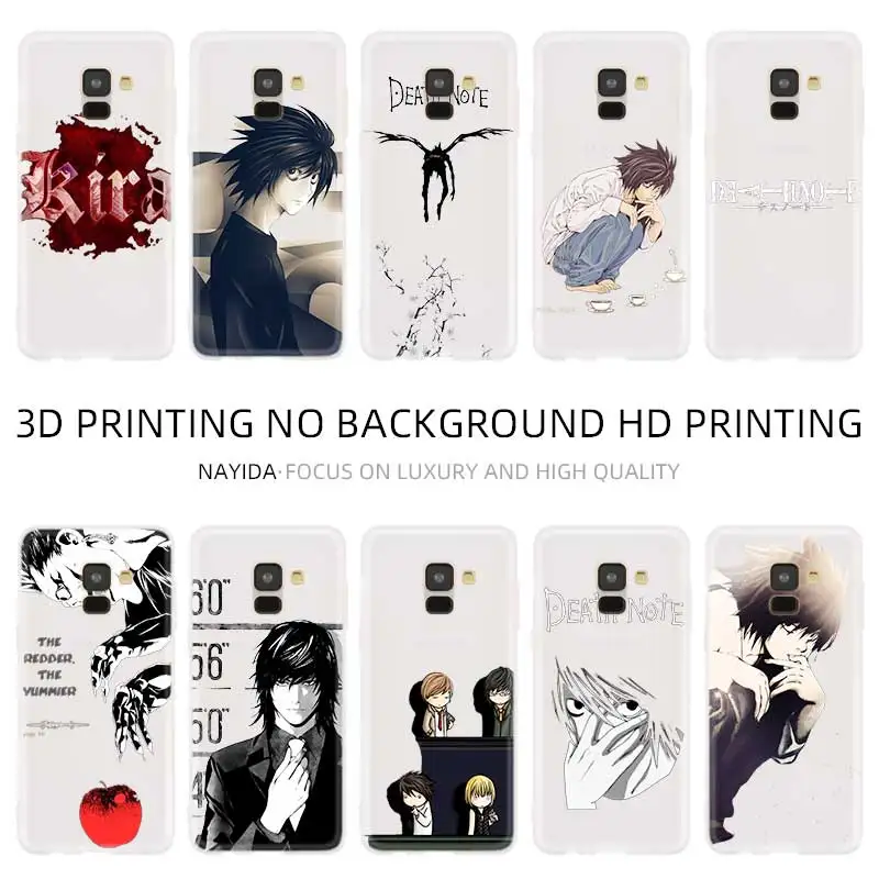Чехол для телефона Samsung Galaxy A10 A30 A40 A50 A60 A70 A80 A90 A6 A8 A9 A7 A5 Plus 2018 2017 2016 Death Note|Бамперы| |