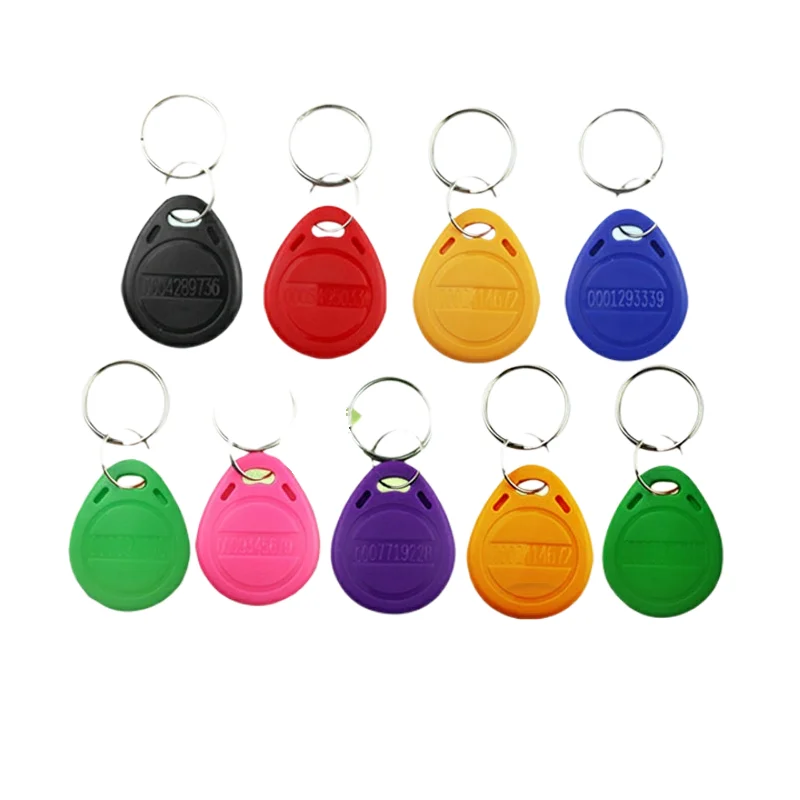 1000PC 125Khz RFID EM CARD TK4100 Chip Key Tags Keyfobs EM4100 |