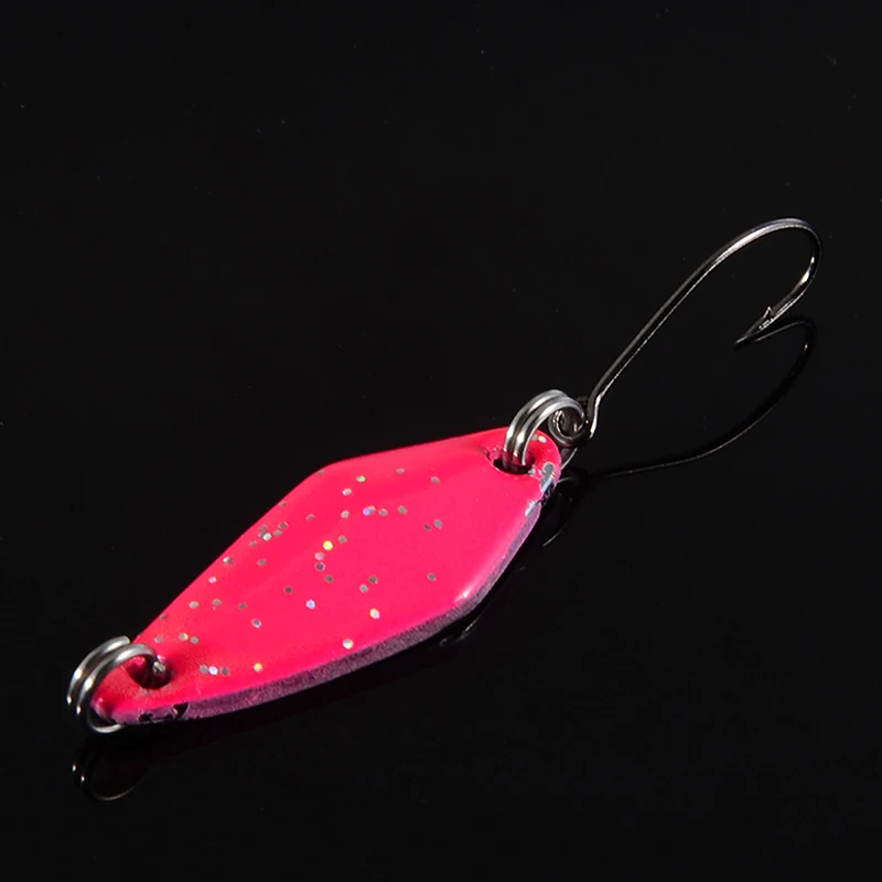 Жесткая приманка 3 см/3 г искусственные блестки с одиночными крючками снасть