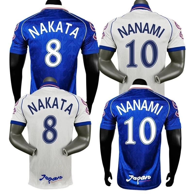 

1998 RETRO SOCCER JERSEY HOME AND AWAY NANAMI NAKATA FOOTBALL SHIRTS CAMISETA UNIFORMS IN STOCK