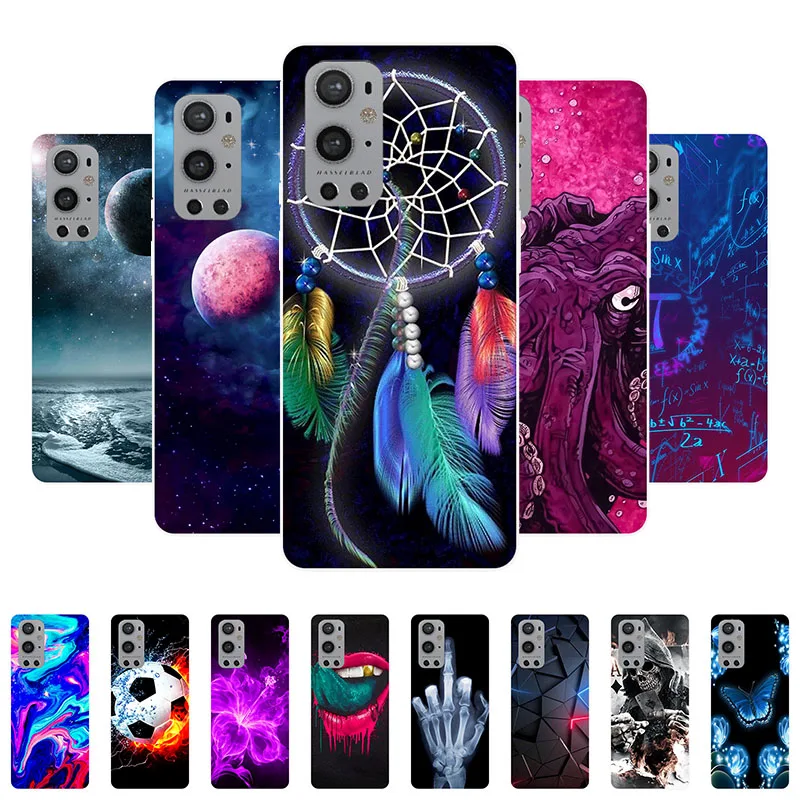 

For OnePlus 9 Pro Case Fashion Soft Silicone Back Case for One Plus 9 Pro 9R Phone Cover for OnePlus 9Pro Coque 1+9 Pro etui