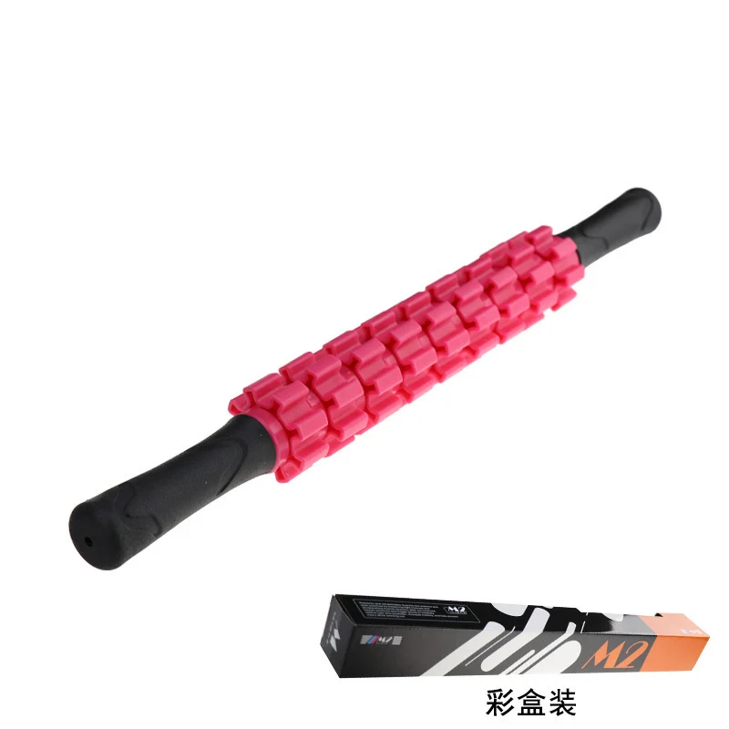 

Upgraded version of personal training fascia roller plastic roller fitness yoga deep muscle relaxation gear massage stick