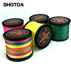 Плетеная рыболовная леска GHOTDA, 8 нитей, 1000500300100 м, 4 нити