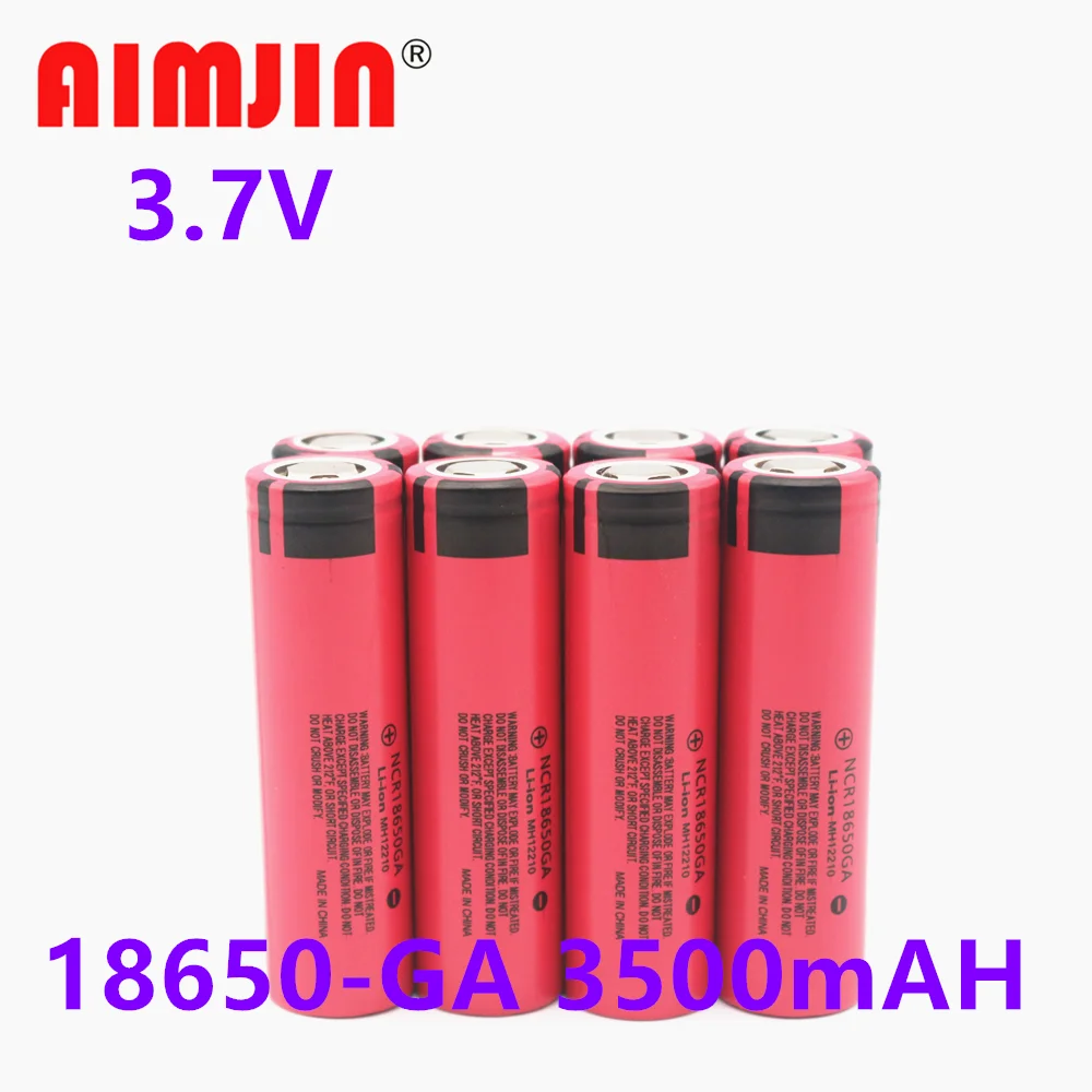 

Original 3.7V 3500mAh NCR 18650GA High Discharge 18650 Rechargeable Battery Suitable for All Kinds of Electronic Products