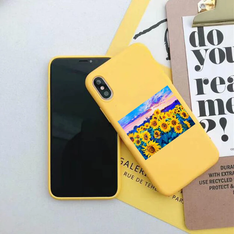 Подсолнечника чехол для samsung Galaxy A50 A30 A40 A10 A20 A70 M10 M20 M30 A7 A8 J6 J8 A750 A80 J4 плюс S6 S7 S8 S9 край - Цвет: 078