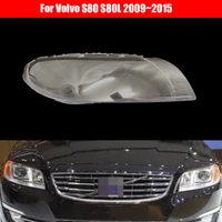 headlight lens for volvo s80 s80l 2009 2010 2012 2013 2014 2015 headlamp cover replacement car shell
