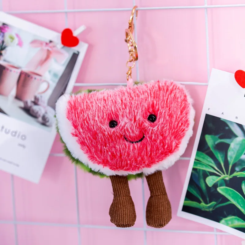 Kawaii Авокадо Фрукты плюшевая игрушка милый завод чучела кукла сосна яблоко гриб арбуз яблоко мягкая игрушка брелок подарок на день рождения детей