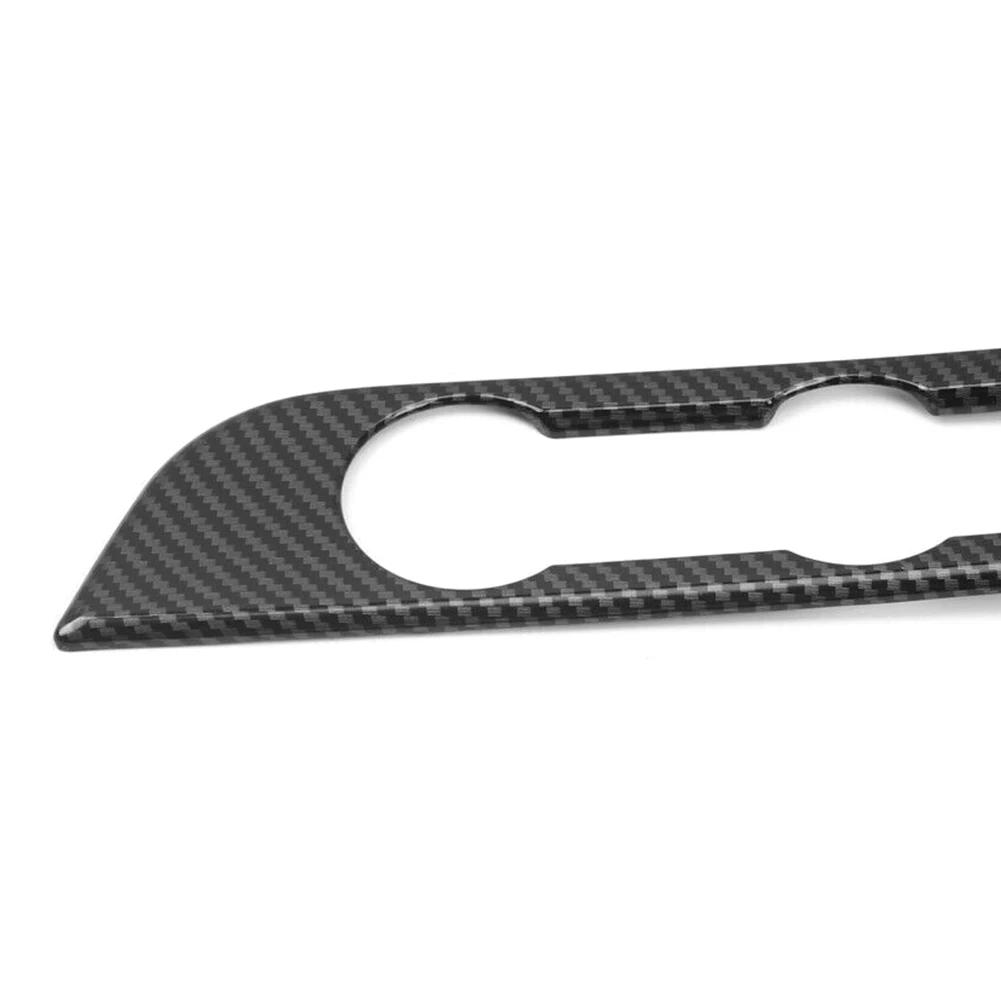 

For Toyota Tacoma 2016 2017 2018 2019 Car Interior Air Condition Adjust Button Cover Trim ABS Carbon Fiber