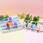 50 шт., силиконовые бусины-клипсы для прорезывания зубов