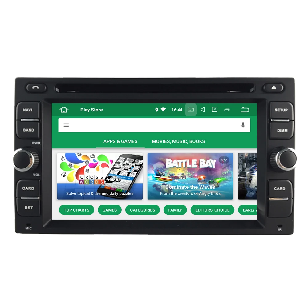 Автомобильный мультимедийный плеер RoverOne для Dodge Trazo 2004 2012 Android 10 Octa Core 4G + 64G DVD Радио